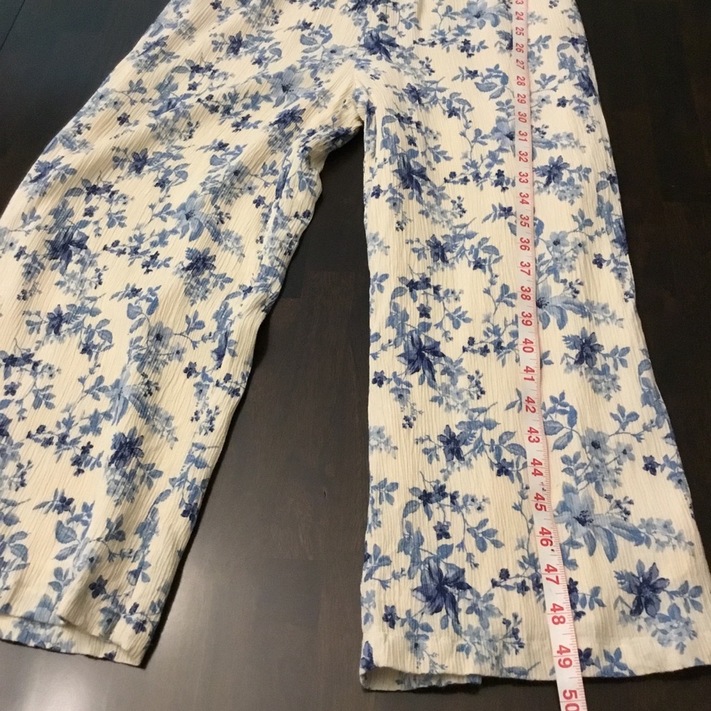 American Eagle Outfitters Floral Jumpsuit Sleeveless Size S - Picture 8 of 16